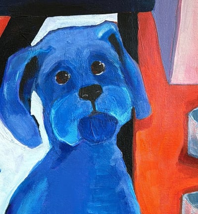Something Missing? - acrylic on canvas
