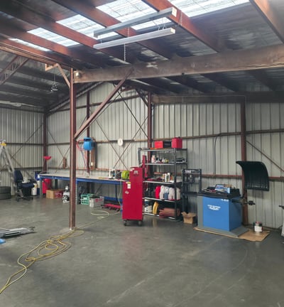 workshop tools and equipment for service and repair