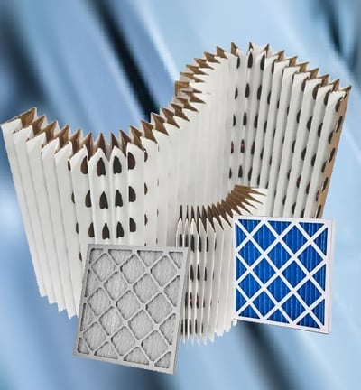 Paper filter painting spray booth filter panel, currugated filter paper