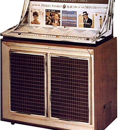 lpc-1 seeburg console style  jukebox 