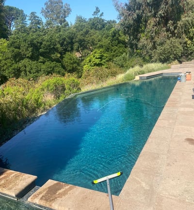 infinity swimming pool