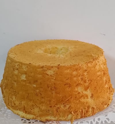 chiffon keju, cheese chiffon