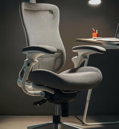 Boss chair padded handle repair in Andheri office by Chetan Chair Repairing