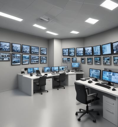 white and black camera on tripod