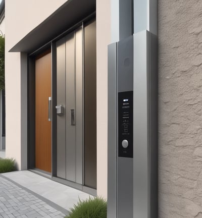 man holding gray steel frame