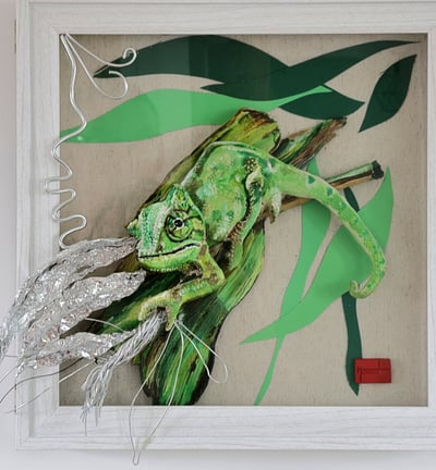 Endangered Species Chameleon Air Dry Clay