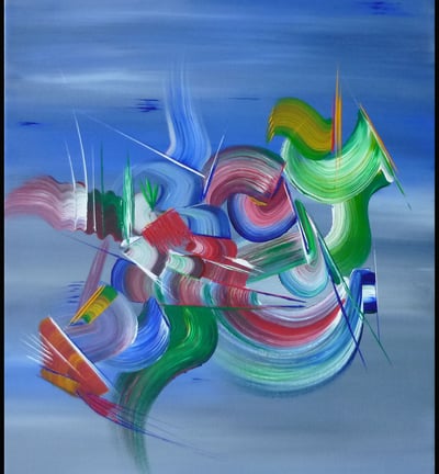 Chimère | tableau abstrait