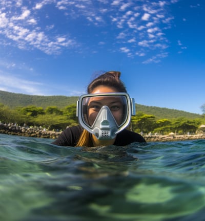 Snorkeling in Siquijor Island Province