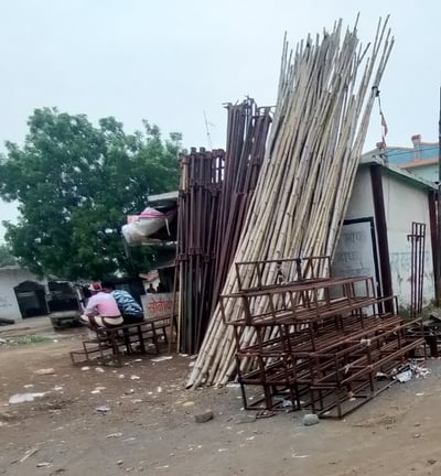 Image of tent house