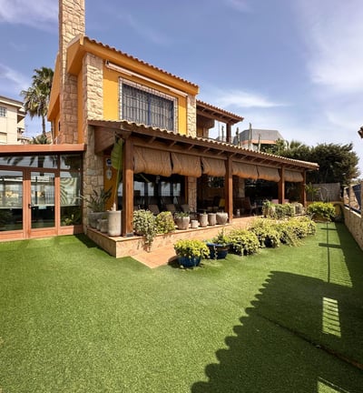 Chalet, Santa Pola, Alicante - Primera Línea de playa