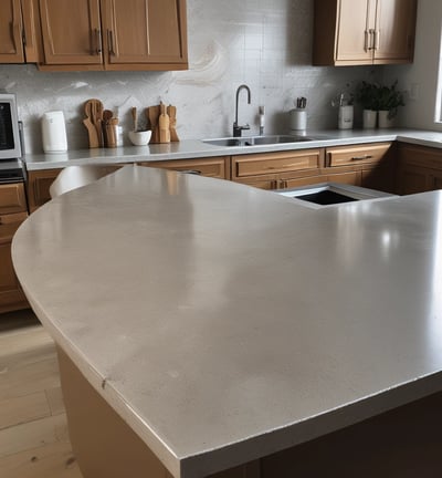 A man is painting on a wall, wearing a white shirt with red stripes and a hat. He is using a small brush on a piece of taped paper, creating an artwork that appears to depict a tree. The wall is beige and features architectural molding.