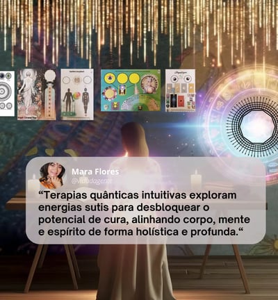 Terapias Quânticas Intuitivas, um universo onde a ciência encontra a espiritualidade e promove curas