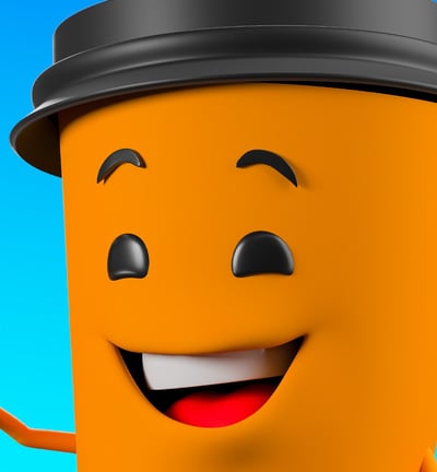 mascote 3d personagem 3d