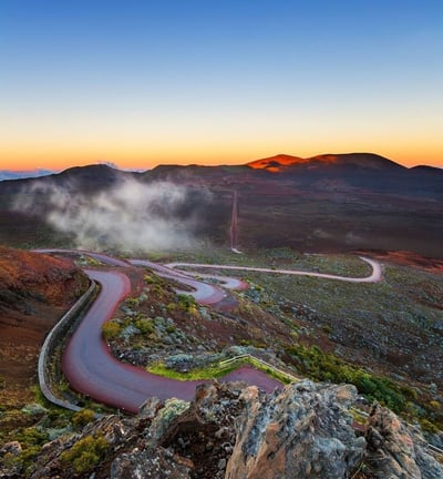route du volcan piton de la fournaise