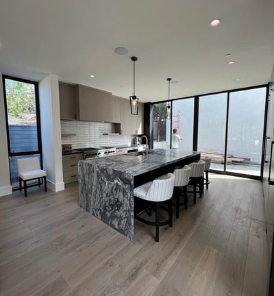 a clean kitchen