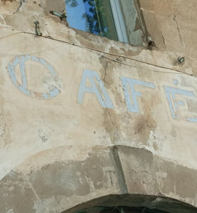 Sadly, this café is no more.