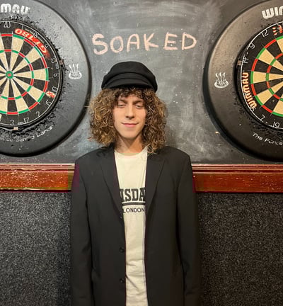 Soaked's frontman Brandon Frisby