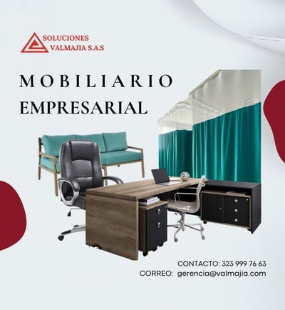 Sillas ergonómicas, escritorios y archivadores para entornos corporativos.
