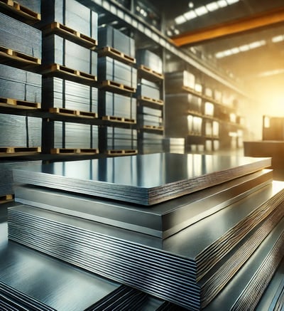 Fournitures de plaques d'acier de qualité