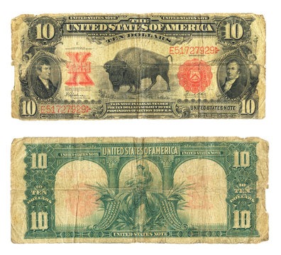 old antique currency