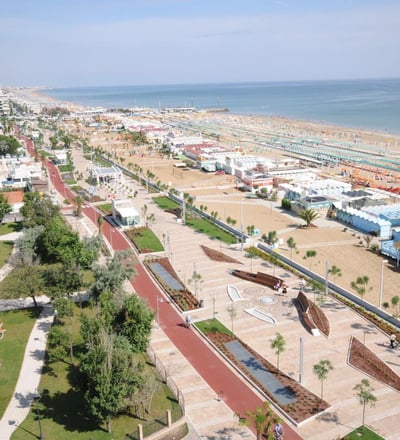 Lungomare Rimini, pista ciclabile a Rimini, eventi rimini
