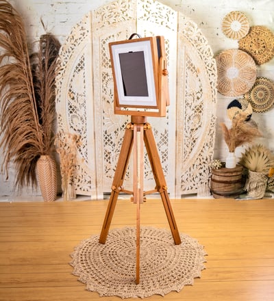 Selfie Photo Booth – Compact and social-friendly setup for fun, casual events and shareable selfies