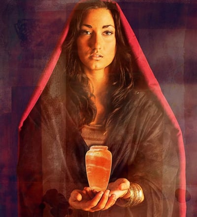 Maria Madalena com o vaso de nardo
