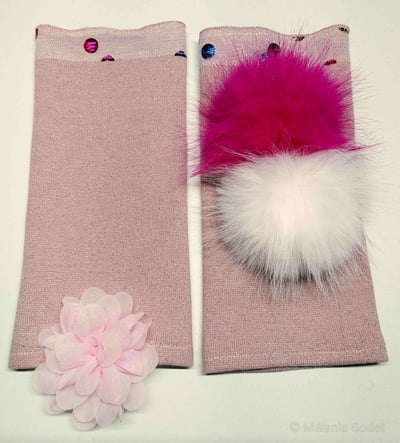 Mitaines pour Mia, clown Neztoiles