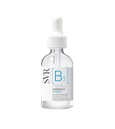 SVR - Sérum Visage Ampoule Hydra - Concentré Réparateur - Anti-rides, Repulpant - Vitamine B3 + Acid