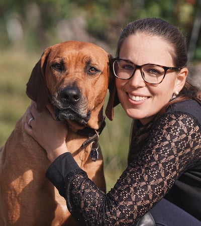 Vier-Pfoten-Mensch-Porträt