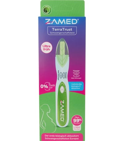 SCHWANGERSCHAFTSTEST ZAMED TerraTrust ultrafrüh 1 Stück