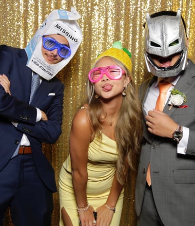 Photo Booth in Toronto. People having fun. 