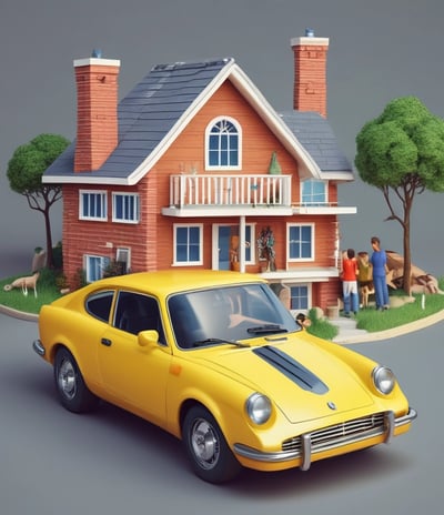Life, Property, Health, Vehicle insurance