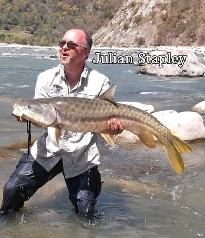 Golden Mahseer fishing trips India.