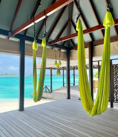 Four Seasons Kuda Huraa yoga pavillion
