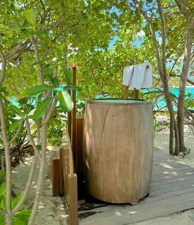 Four Seasons Kuda Huraa ice bath