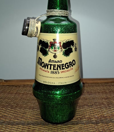 Lampada Bottiglia Amaro Montenegro