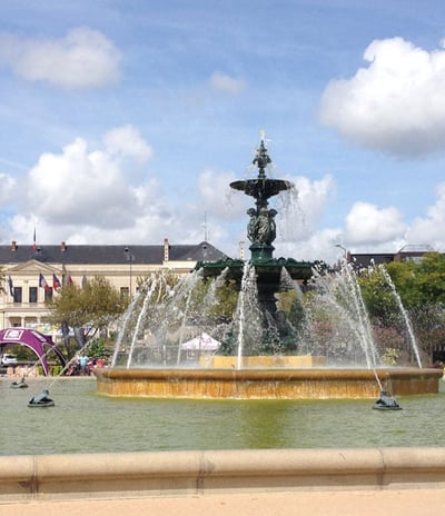 Main Fountain in Angers France