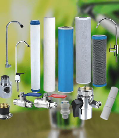 a variety of different types of water filters