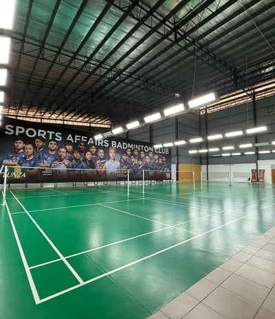 Sports Affairs Badminton Academy Badminton Court