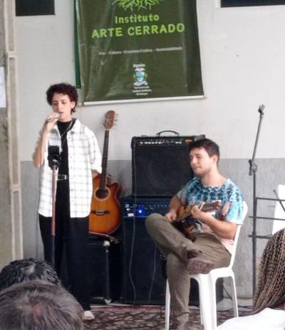 primeiro recital Instituto Arte Cerrado, em Barra do Garças