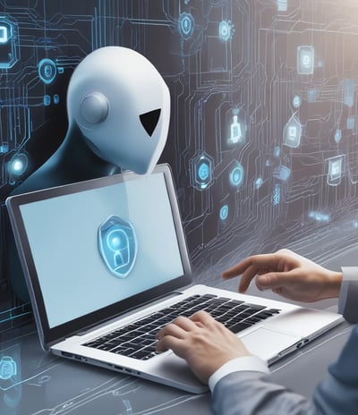 Signage on a wall reads 'Cybercrime Analysis & Research Alliance @ NTU (CARA)' in bold, white letters against a dark, textured surface. A corridor with partial ceiling panels is visible, and there's some greenery in the background.