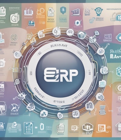 A web page from Razorpay displaying marketing content about financial services. The page includes a 3D illustration of a cube surrounded by floating labels with financial terms like 'Virtual Account' and 'Vendor Payouts'. The text encourages business growth through automated financial solutions. Navigation links for various services are visible at the top.