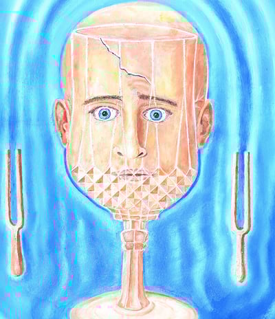 Daily Grind by New Mexico Artist John Dick-Peddie