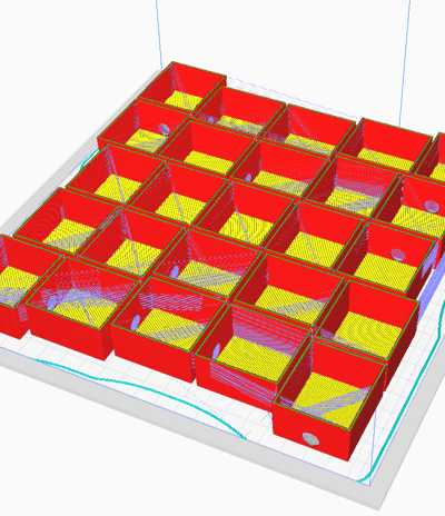 Processing files ready for print. Maximising efficient processing and material use