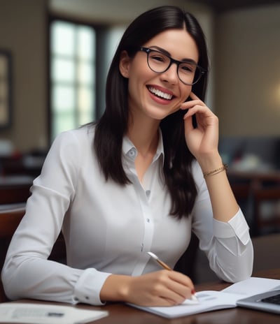 A clipboard with a blank payments checklist is placed on a marble surface next to an open laptop and a white pen. The setup appears to be organized for financial planning or administrative work.