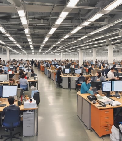 manufacturing in an indian factoy