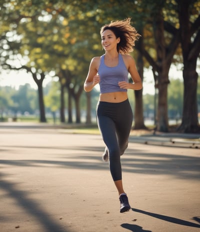 A person wearing a dark red T-shirt with the words 'EAT WELL LIVE WELL' printed in light blue stands at a counter. The person is facing away from the camera. The setting appears to be a casual indoor environment, possibly a food establishment, with two other people in conversation in the background. A point-of-sale terminal is visible on the counter.