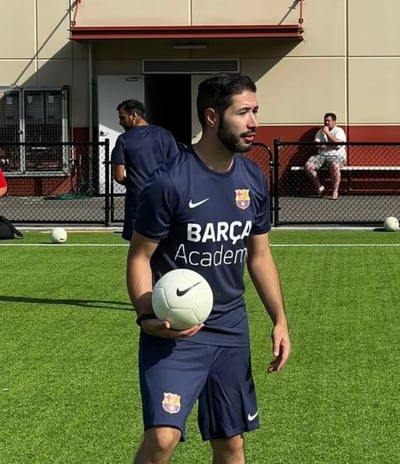 coach, scout working for barça academy. scouting talento futbolero colombia.