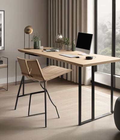 A striking visual setup featuring three personal care products with bright, neon lighting. The background is predominantly blue, and a beam of light illuminates the products, enhancing their labels. Each item is distinctly visible with a modern and sleek design.